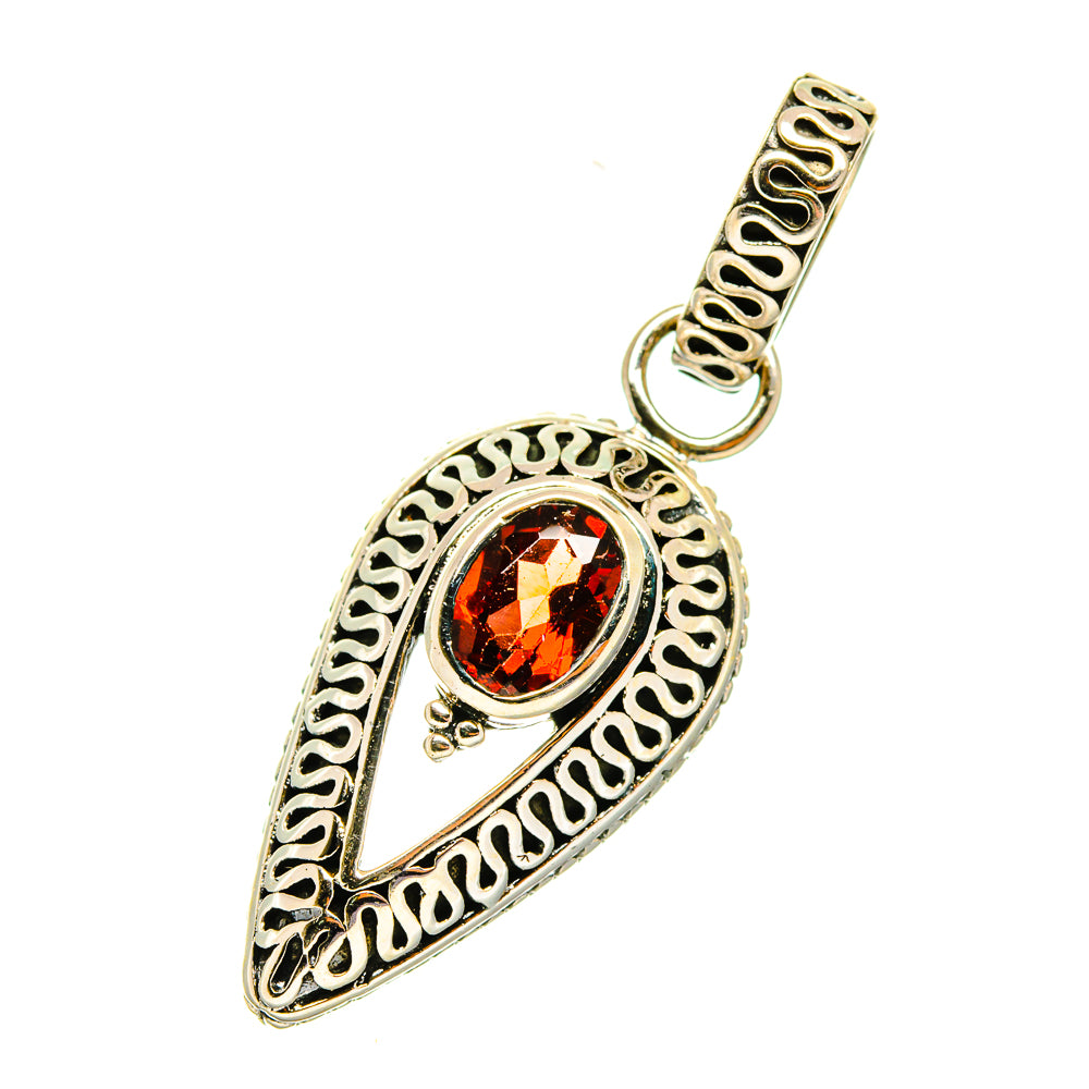 Garnet Pendants handcrafted by Anasilvercos - PD3915