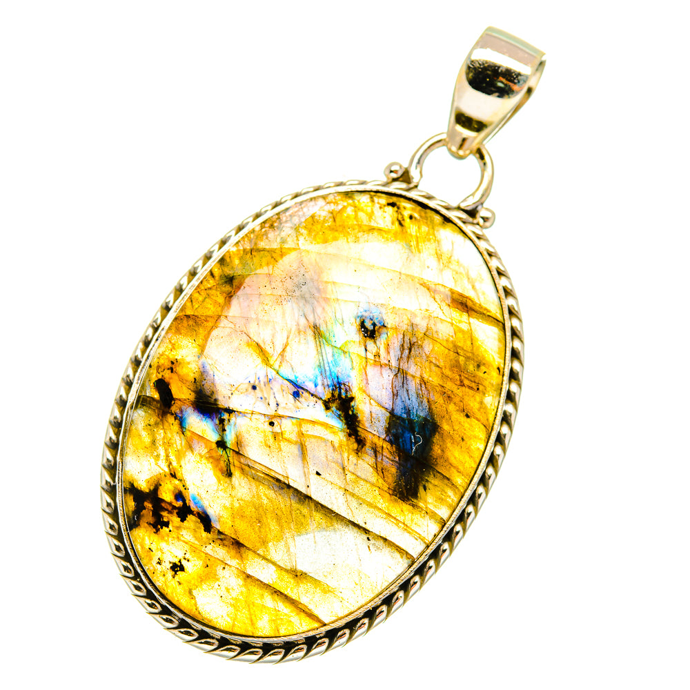 Labradorite Pendants handcrafted by Anasilvercos - PD3939