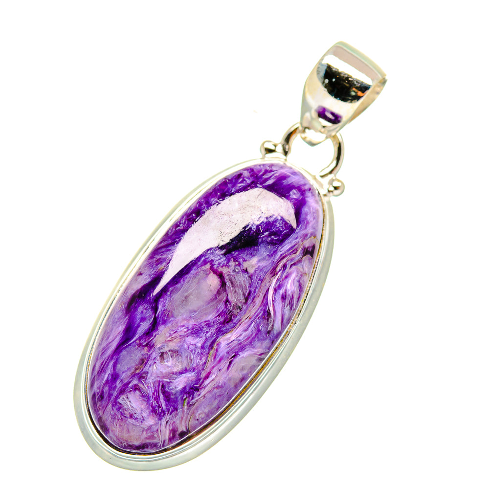Charoite Pendants handcrafted by Anasilvercos - PD3941