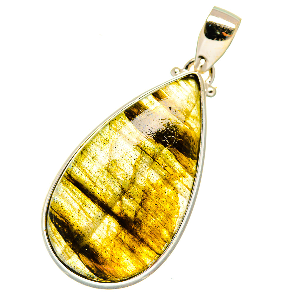 Labradorite Pendants handcrafted by Anasilvercos - PD3945 - Photo 2