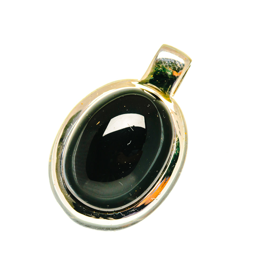 Black Onyx Pendants handcrafted by Anasilvercos - PD3958