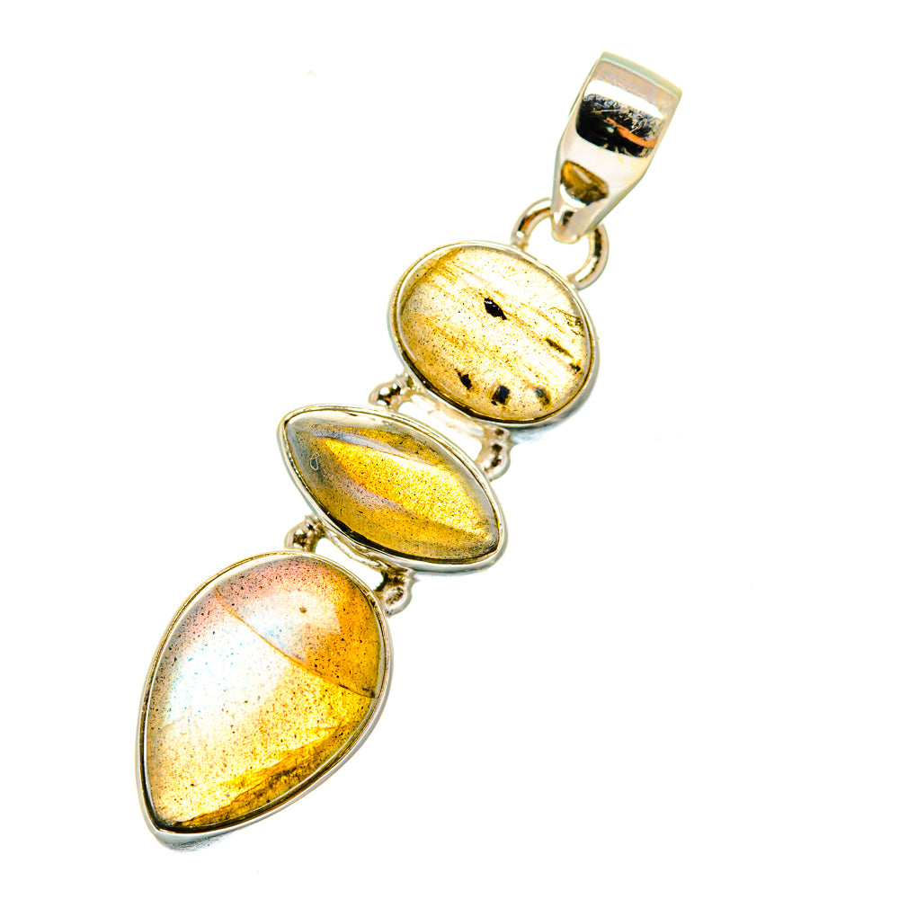 Labradorite Pendants handcrafted by Anasilvercos - PD3975