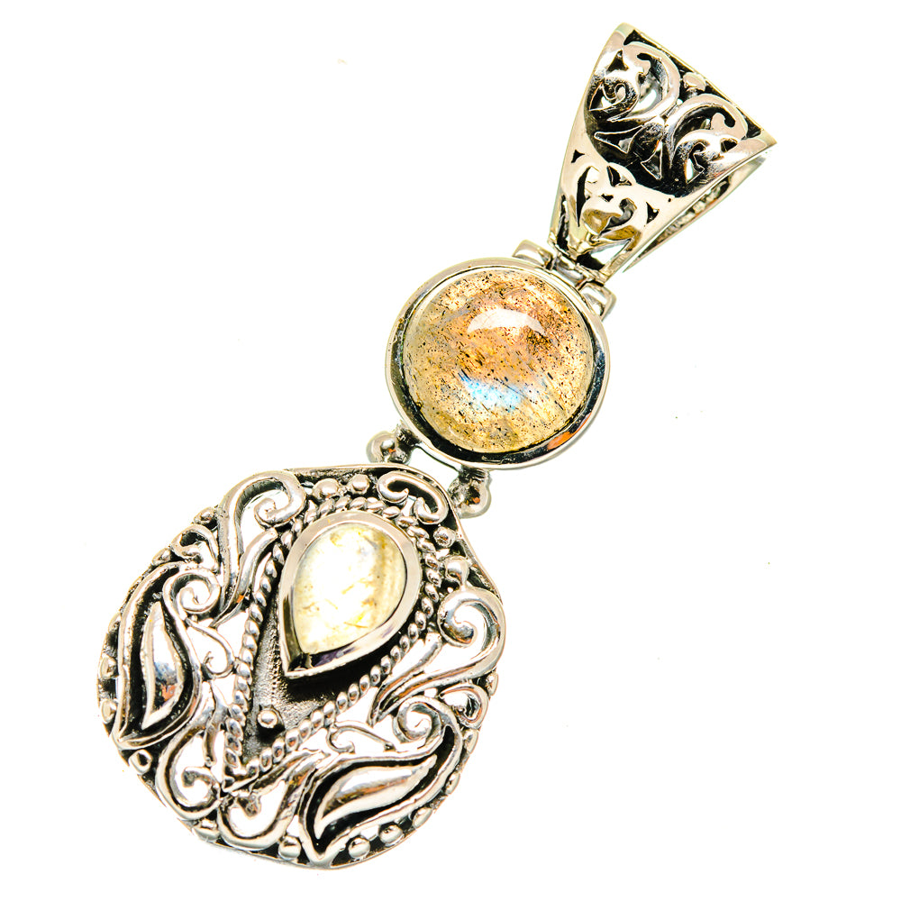 Labradorite Pendants handcrafted by Anasilvercos - PD3977
