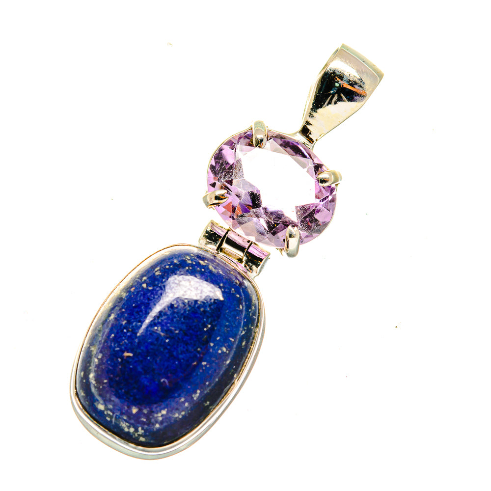 Lapis Lazuli Pendants handcrafted by Anasilvercos - PD3978