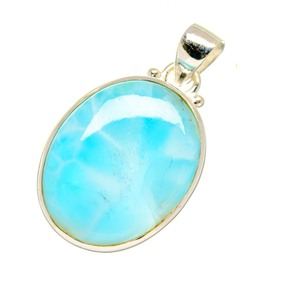 Larimar Pendants handcrafted by Anasilvercos - PD3998