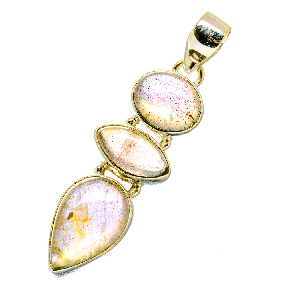 Labradorite Pendants handcrafted by Anasilvercos - PD4016 - Photo 2