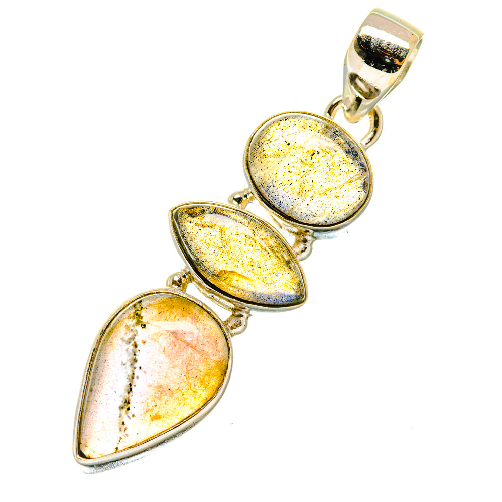 Labradorite Pendants handcrafted by Anasilvercos - PD4018