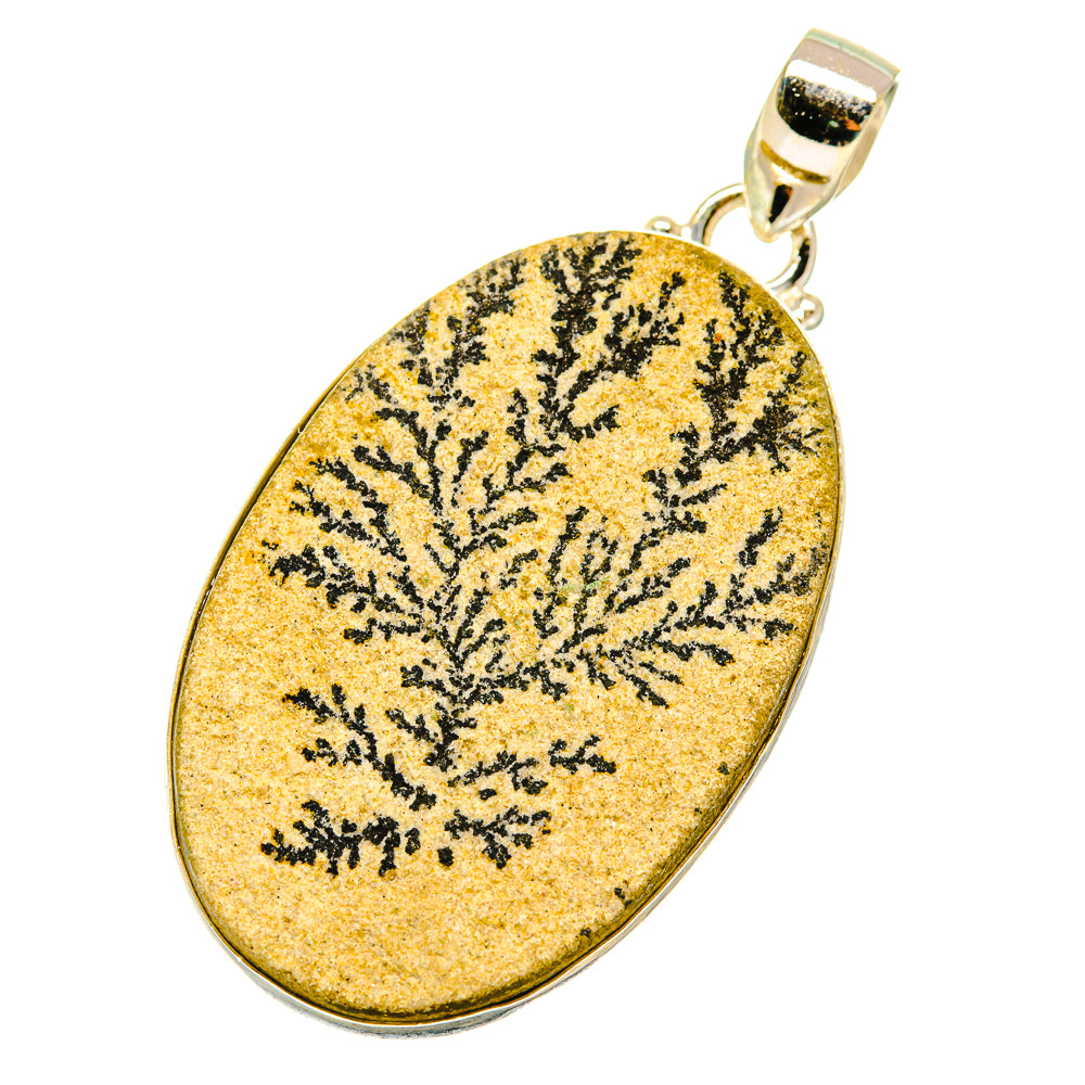 Germany Psilomelane Dendrite Pendants handcrafted by Anasilvercos - PD4030