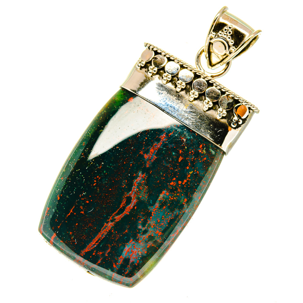 Bloodstone Pendants handcrafted by Anasilvercos - PD4043