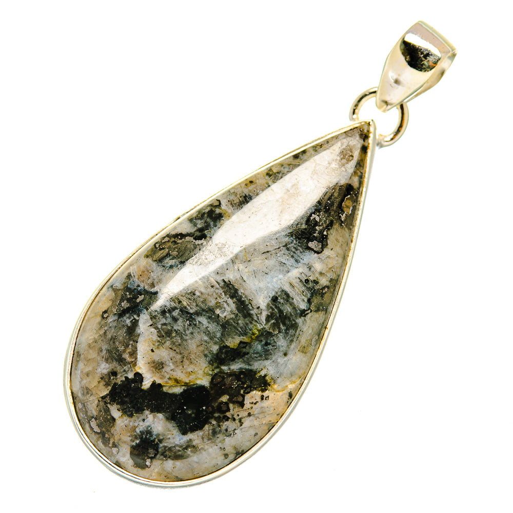 Gabbro Stone Pendants handcrafted by Anasilvercos - PD4048