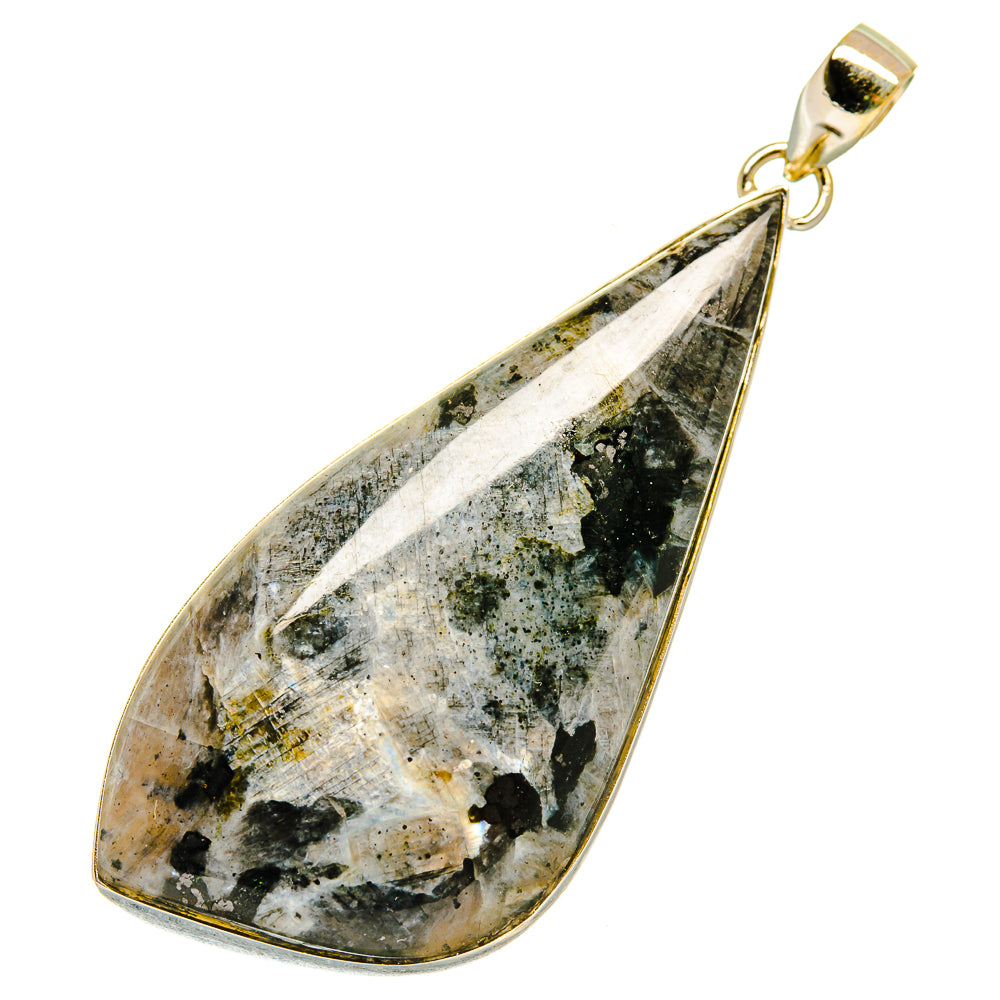 Gabbro Stone Pendants handcrafted by Anasilvercos - PD4052