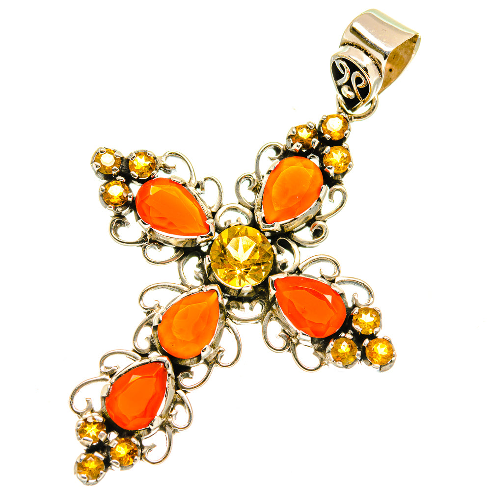 Carnelian Pendants handcrafted by Anasilvercos - PD4056