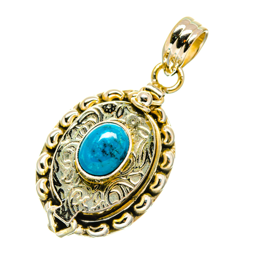 Chrysocolla Pendants handcrafted by Anasilvercos - PD4073