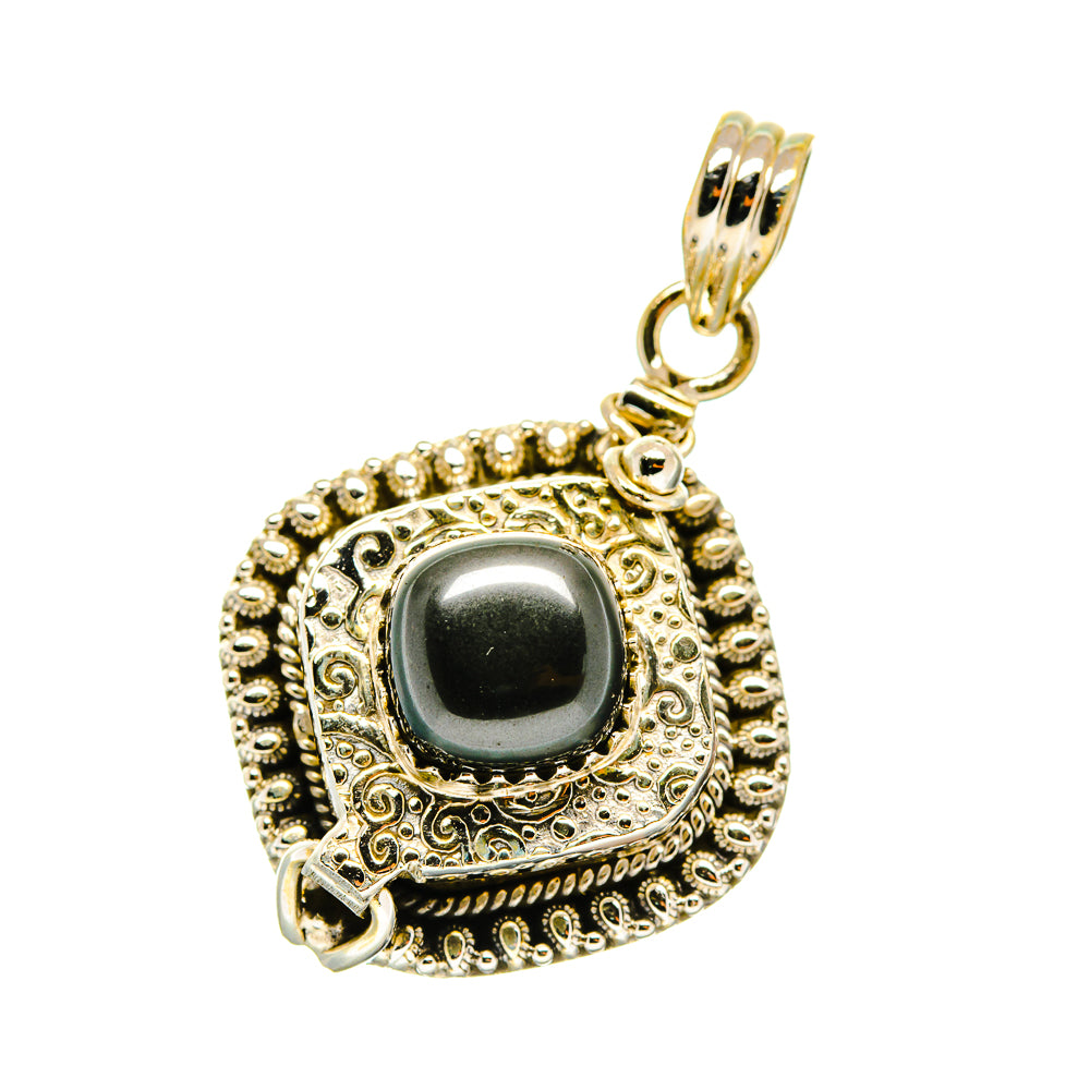 Hematite Pendants handcrafted by Anasilvercos - PD4074