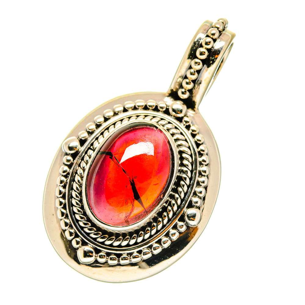 Garnet Pendants handcrafted by Anasilvercos - PD4078