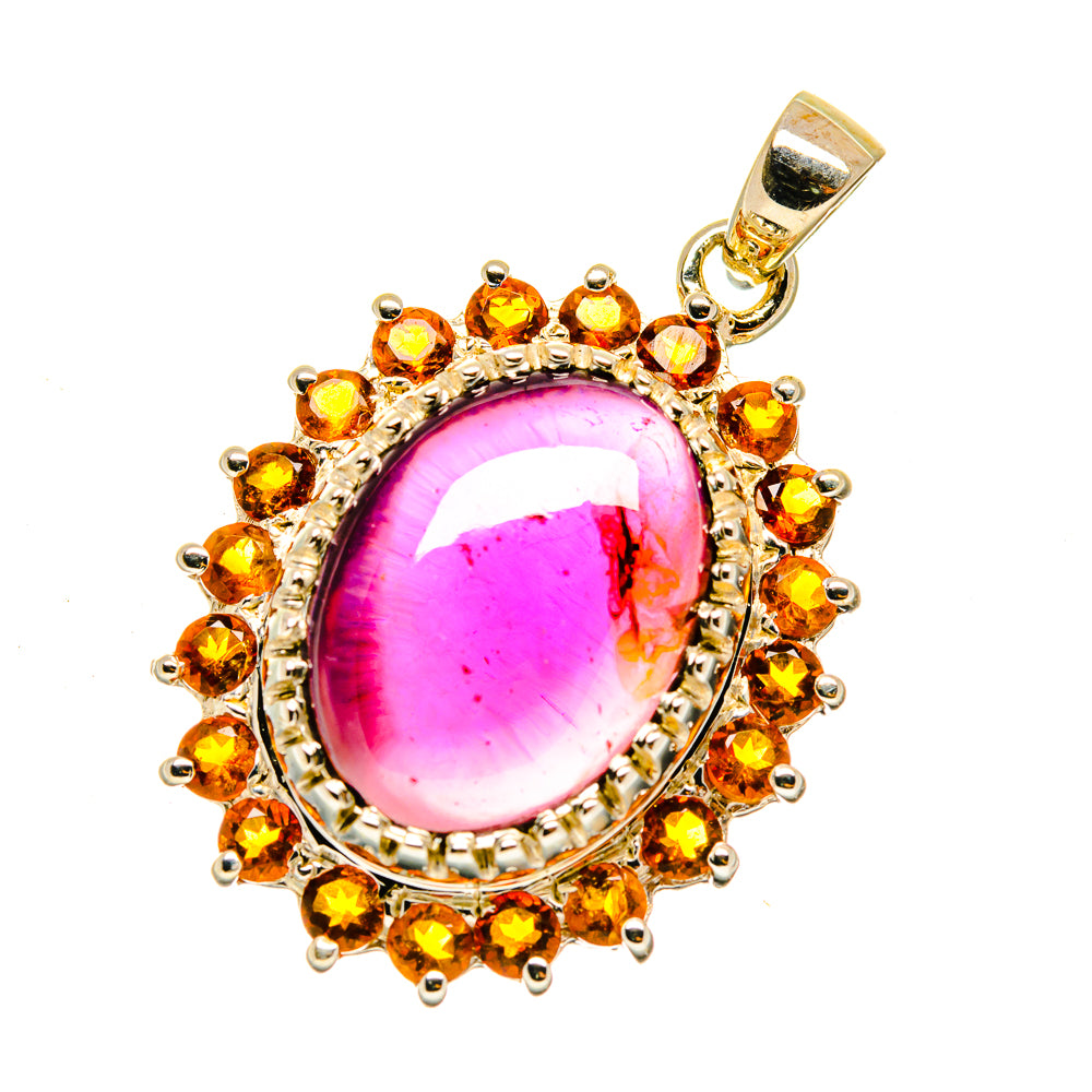 Garnet Pendants handcrafted by Anasilvercos - PD4081