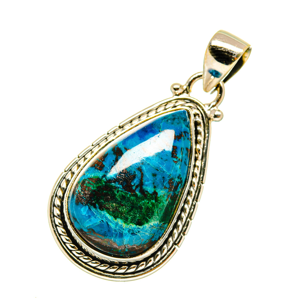Shattuckite Pendants handcrafted by Anasilvercos - PD4136