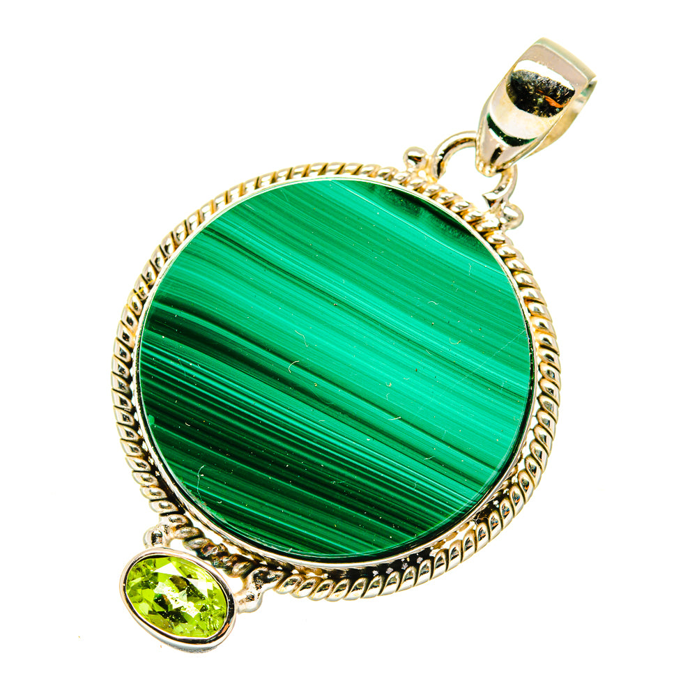 Malachite Pendants handcrafted by Anasilvercos - PD4142