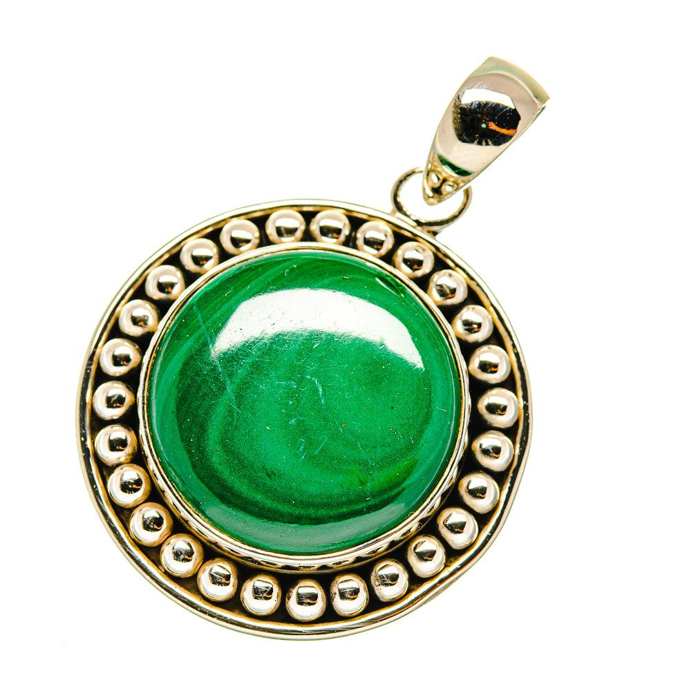 Malachite Pendants handcrafted by Anasilvercos - PD4148