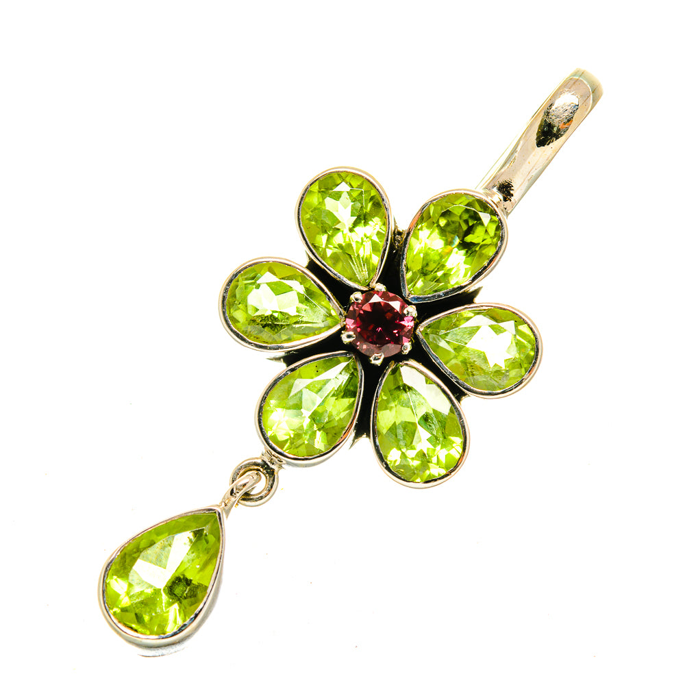 Peridot Pendants handcrafted by Anasilvercos - PD4156