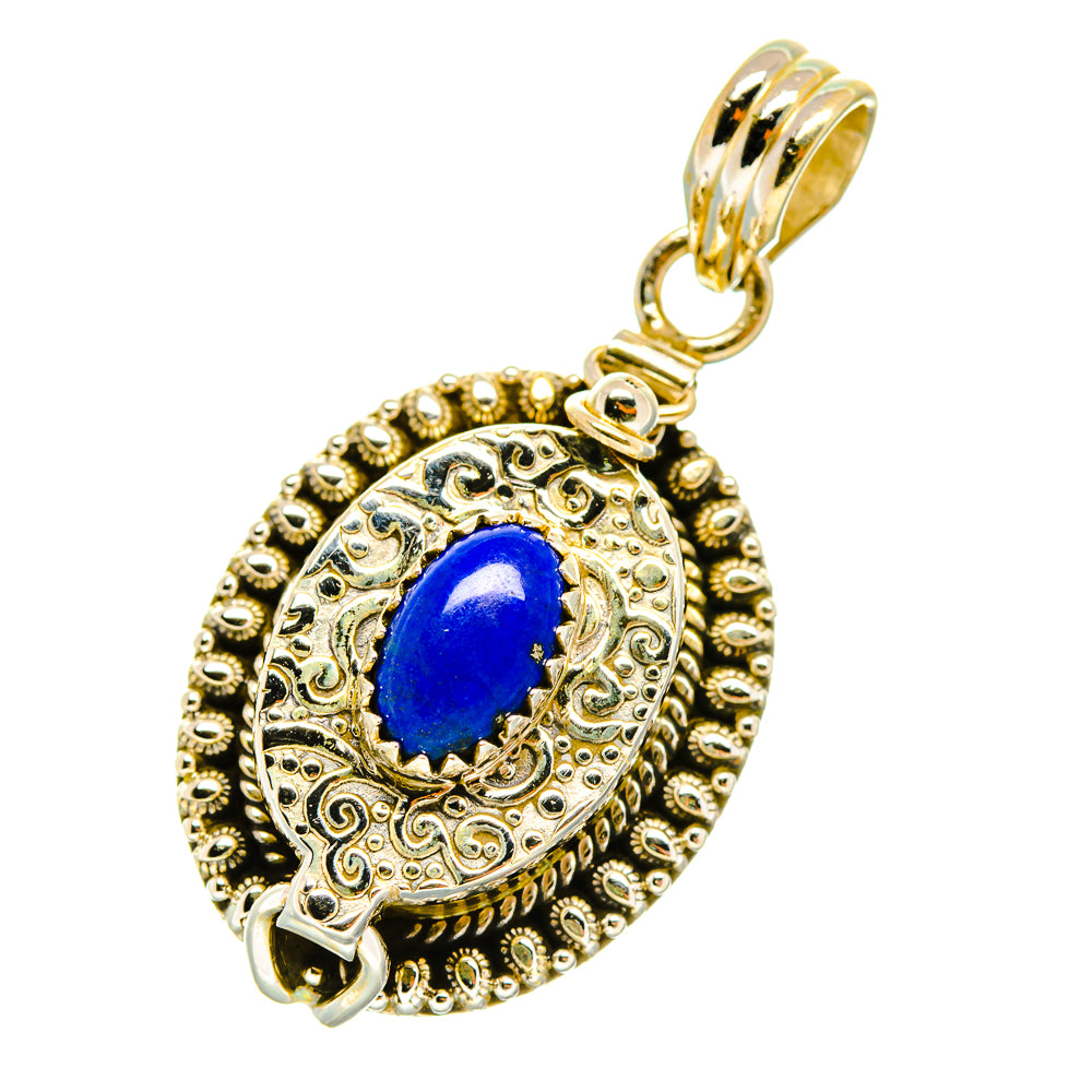 Lapis Lazuli Pendants handcrafted by Anasilvercos - PD4167