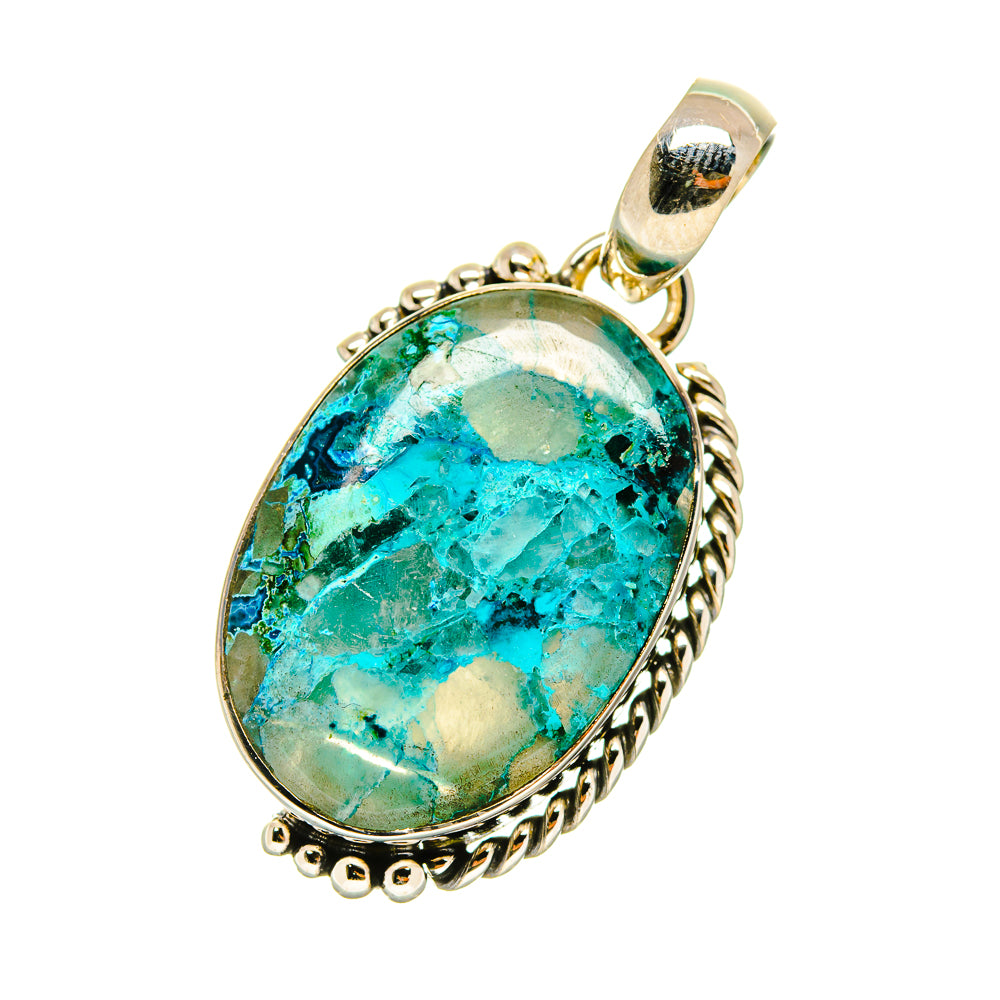 Apatite Pendants handcrafted by Anasilvercos - PD4179