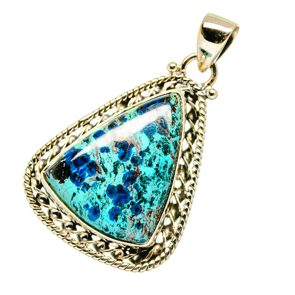 Shattuckite Pendants handcrafted by Anasilvercos - PD4180
