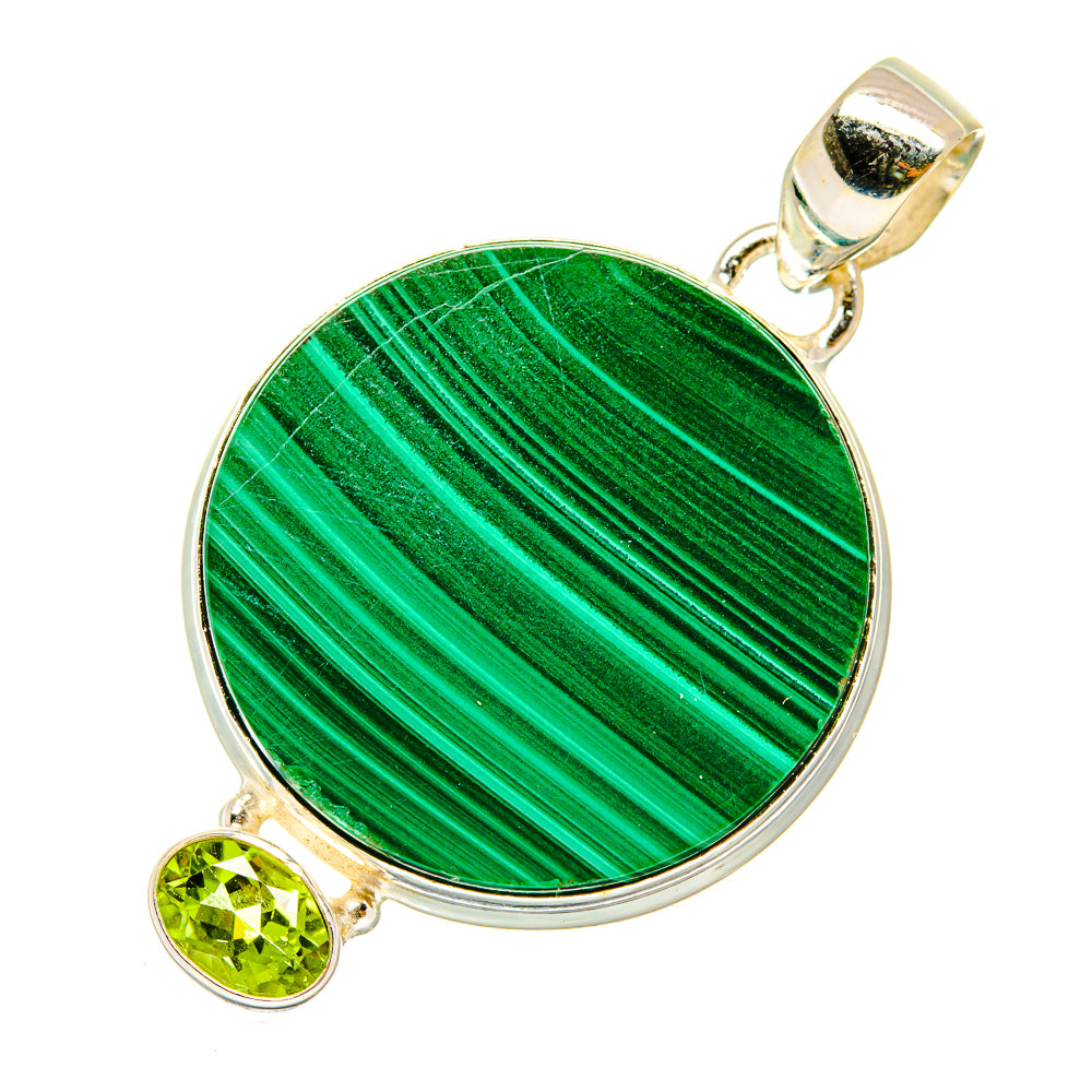 Malachite Pendants handcrafted by Anasilvercos - PD4191
