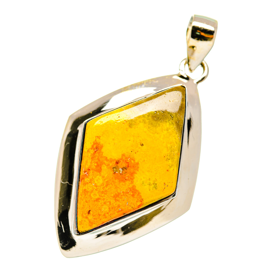 Bumble Bee Jasper Pendants handcrafted by Anasilvercos - PD4228