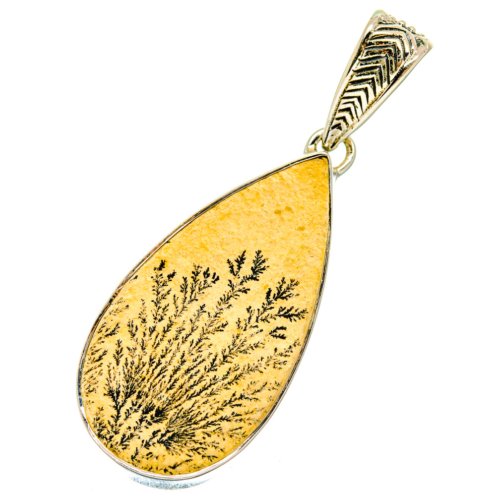 Germany Psilomelane Dendrite Pendants handcrafted by Anasilvercos - PD4232