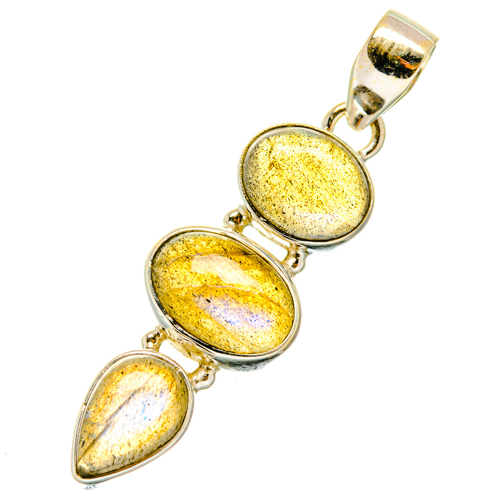 Labradorite Pendants handcrafted by Anasilvercos - PD4244