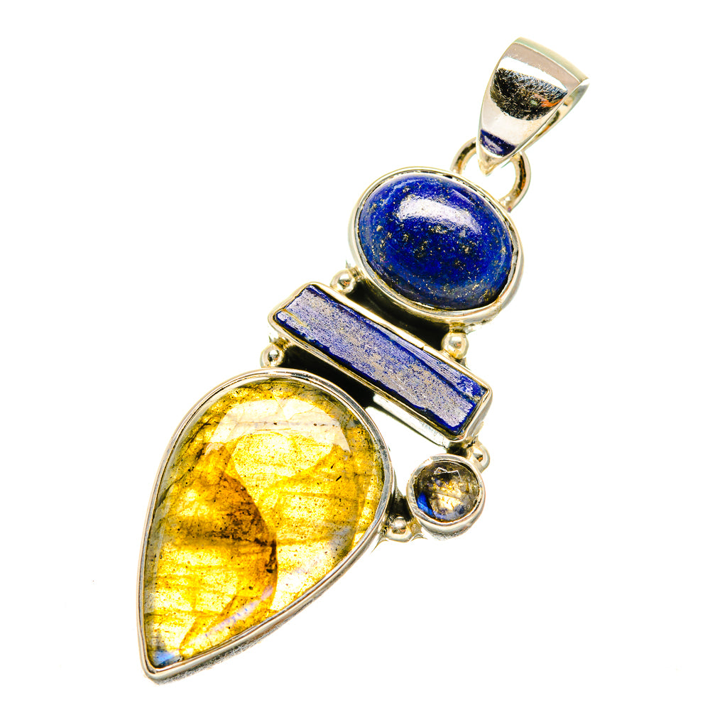 Labradorite Pendants handcrafted by Anasilvercos - PD4246