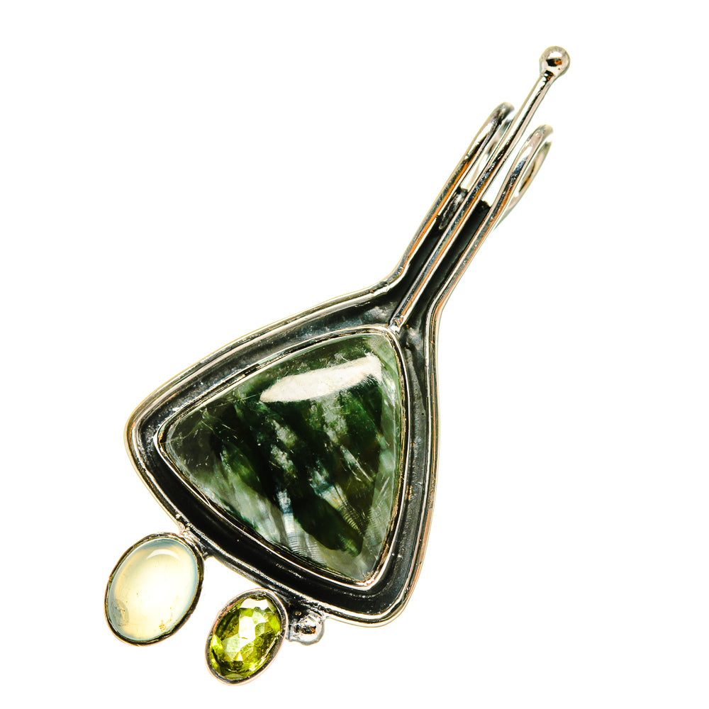 Seraphinite Pendants handcrafted by Anasilvercos - PD4256