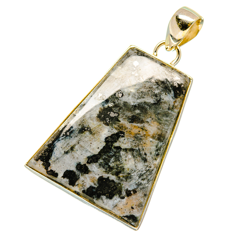 Gabbro Stone Pendants handcrafted by Anasilvercos - PD4257