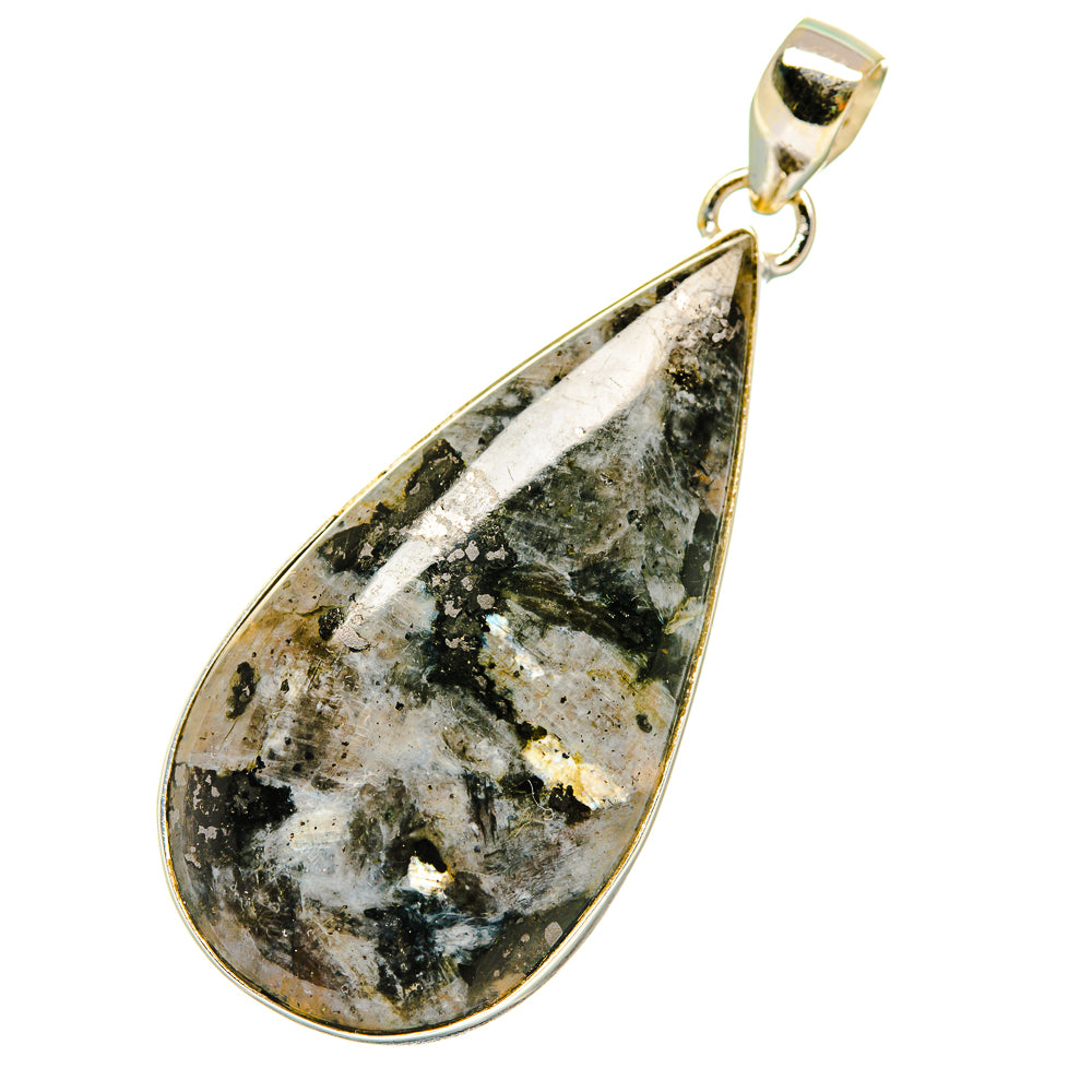 Gabbro Stone Pendants handcrafted by Anasilvercos - PD4260