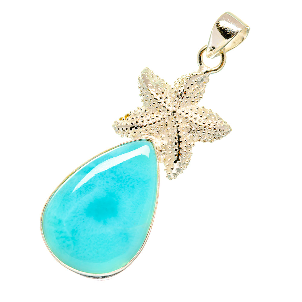 Larimar Pendants handcrafted by Anasilvercos - PD4272
