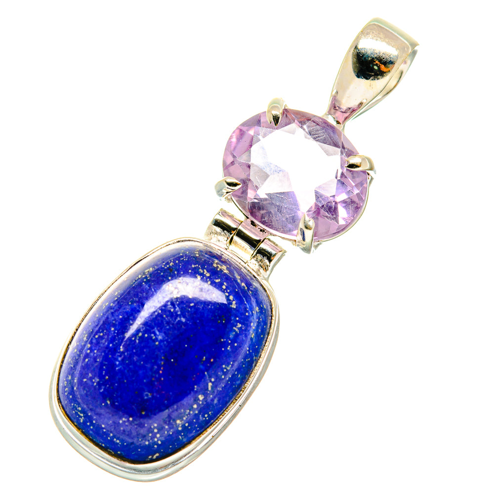 Lapis Lazuli Pendants handcrafted by Anasilvercos - PD4278