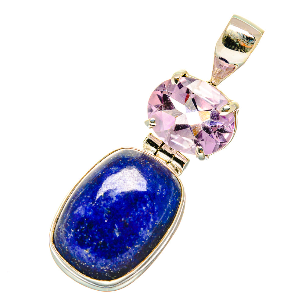 Lapis Lazuli Pendants handcrafted by Anasilvercos - PD4279