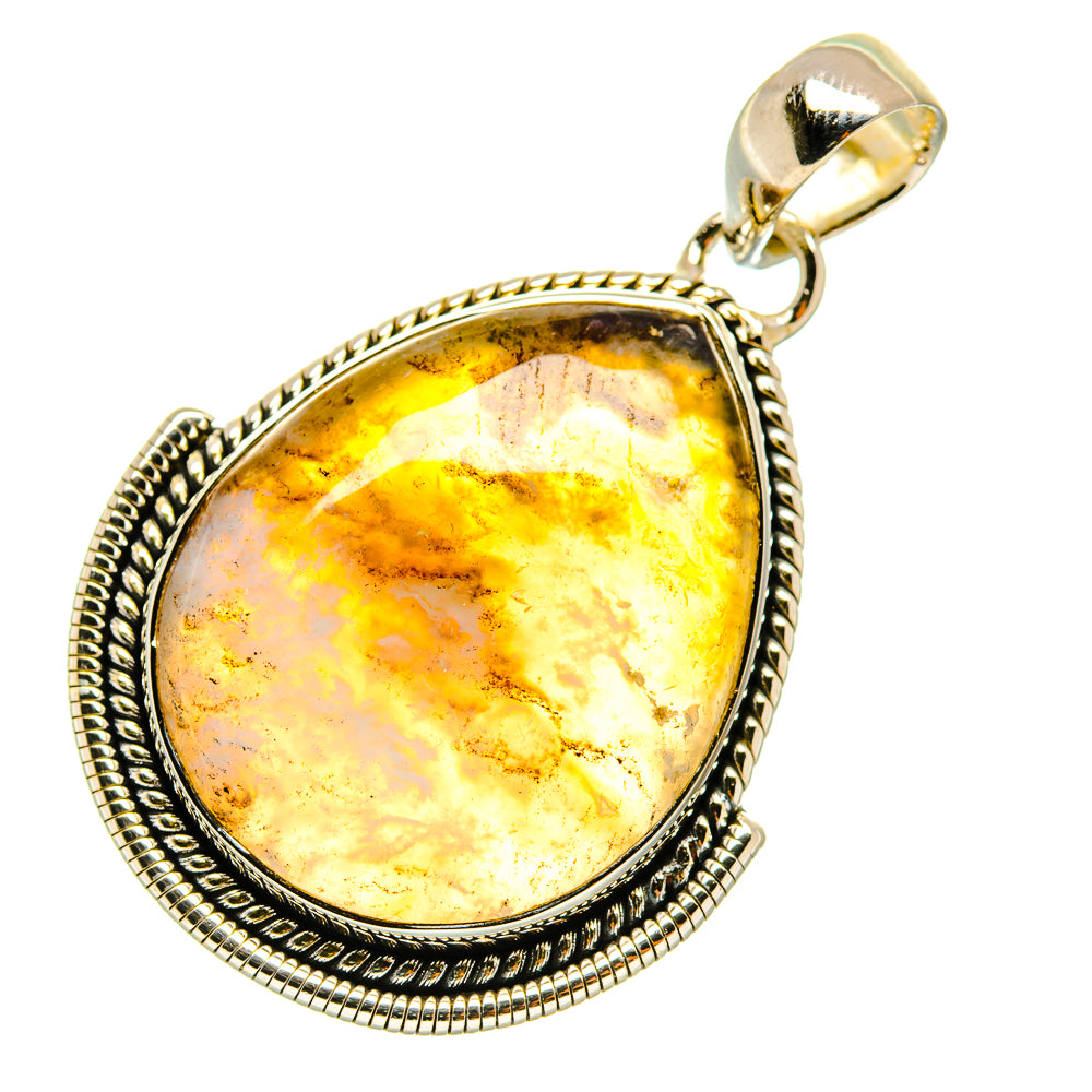 Montana Agate Pendants handcrafted by Anasilvercos - PD4322