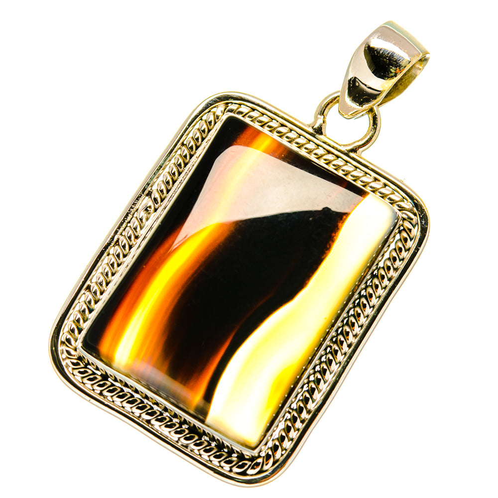 Montana Agate Pendants handcrafted by Anasilvercos - PD4372