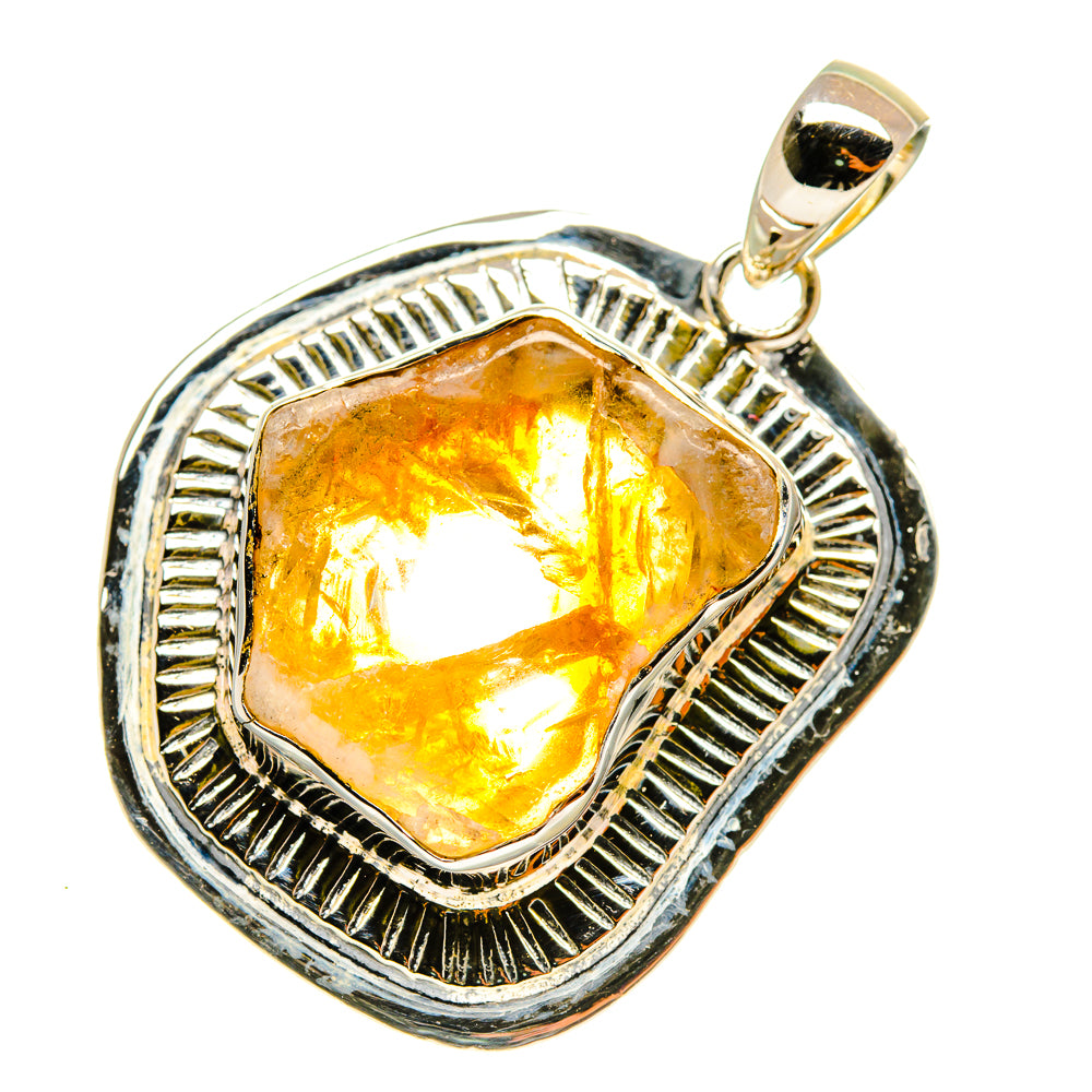 Citrine Pendants handcrafted by Anasilvercos - PD4408
