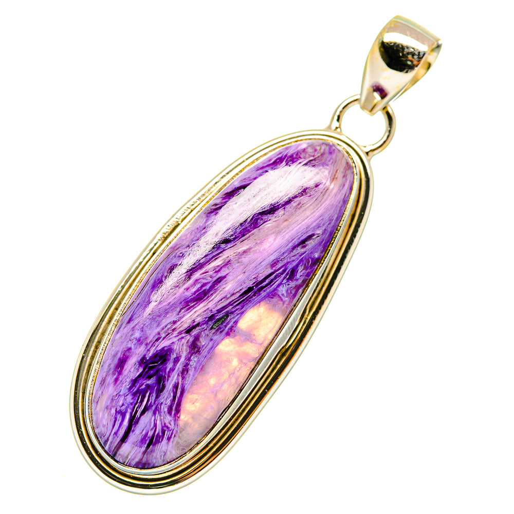 Charoite Pendants handcrafted by Anasilvercos - PD4414