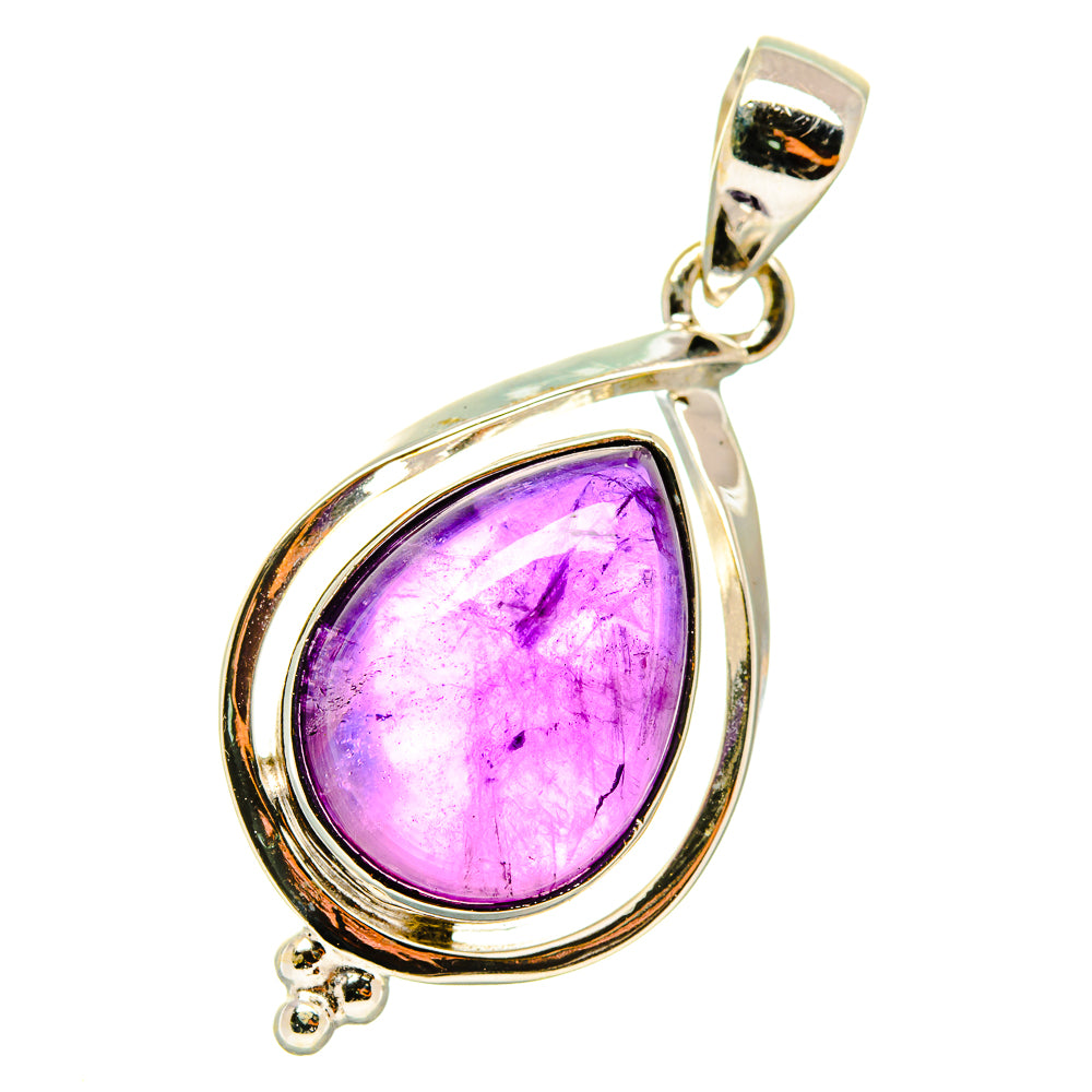 Amethyst Pendants handcrafted by Anasilvercos - PD4419