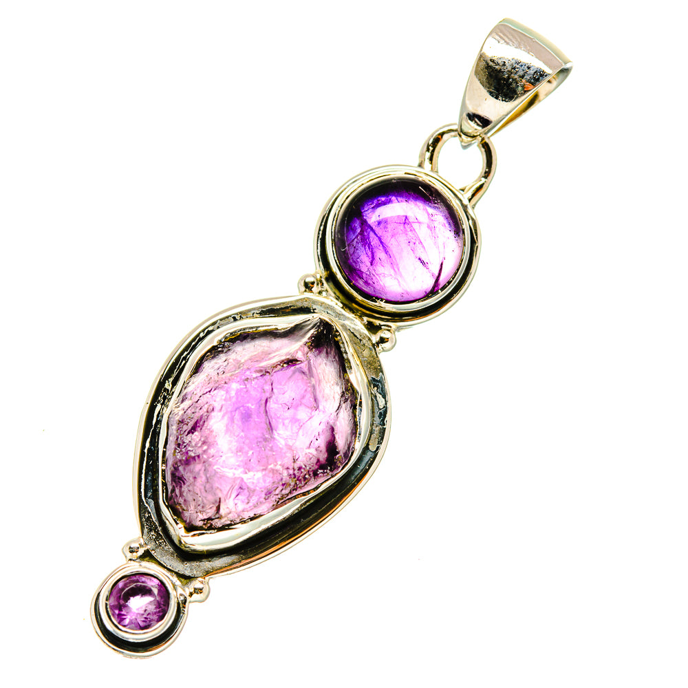 Amethyst Pendants handcrafted by Anasilvercos - PD4421