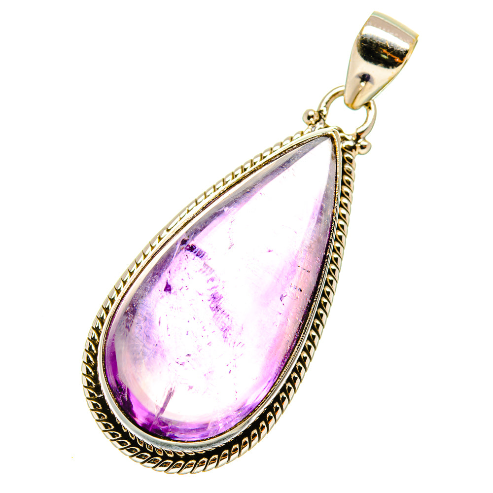Amethyst Pendants handcrafted by Anasilvercos - PD4422