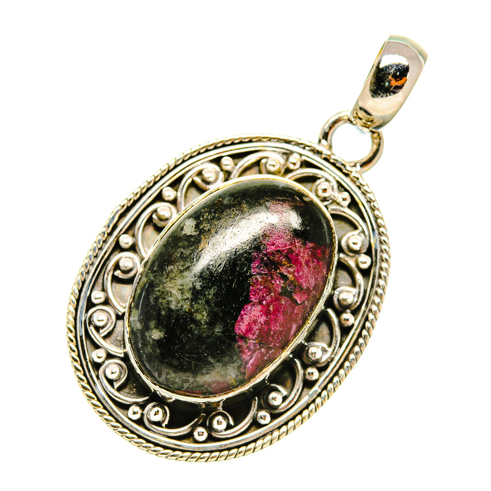 Russian Eudialyte Pendants handcrafted by Anasilvercos - PD4433