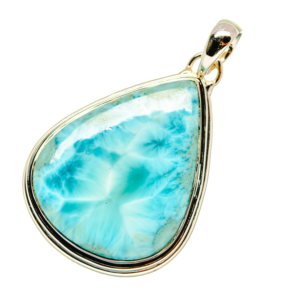 Larimar Pendants handcrafted by Anasilvercos - PD4465