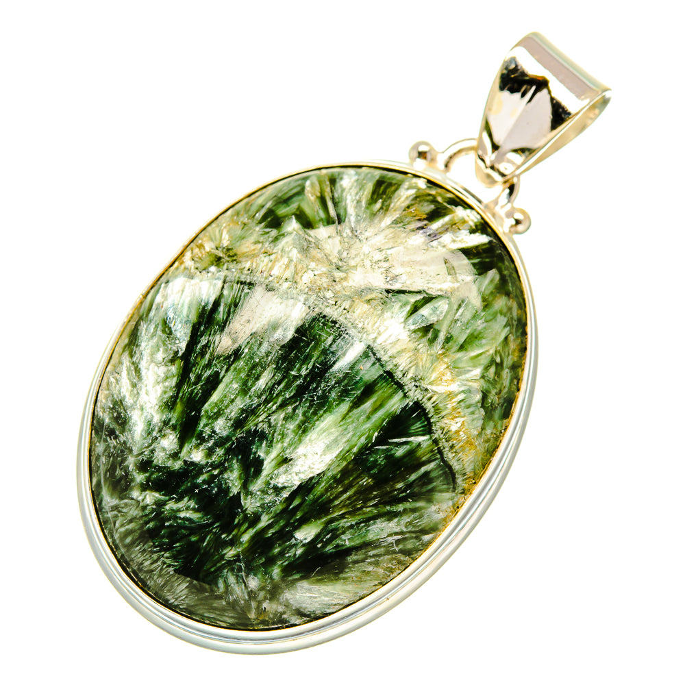 Seraphinite Pendants handcrafted by Anasilvercos - PD4475