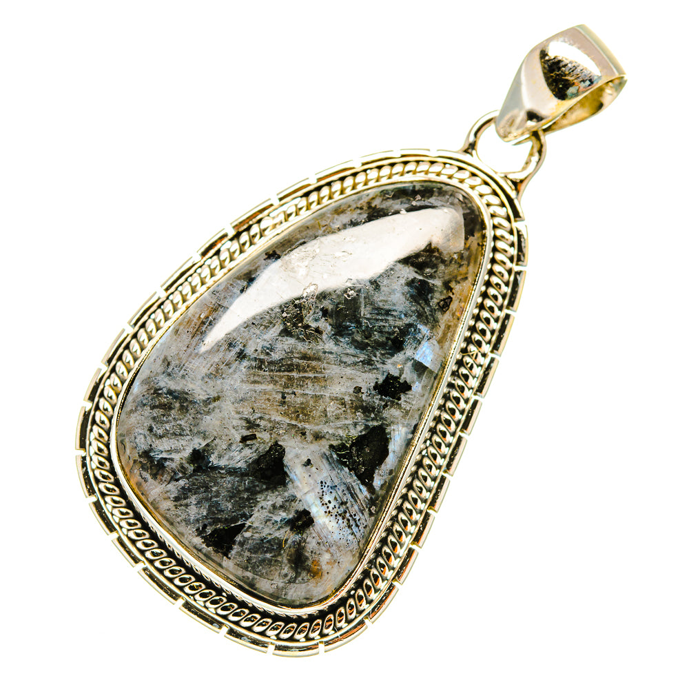 Gabbro Stone Pendants handcrafted by Anasilvercos - PD4477