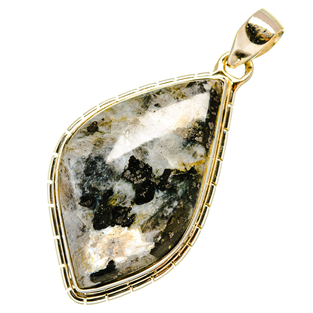 Gabbro Stone Pendants handcrafted by Anasilvercos - PD4478